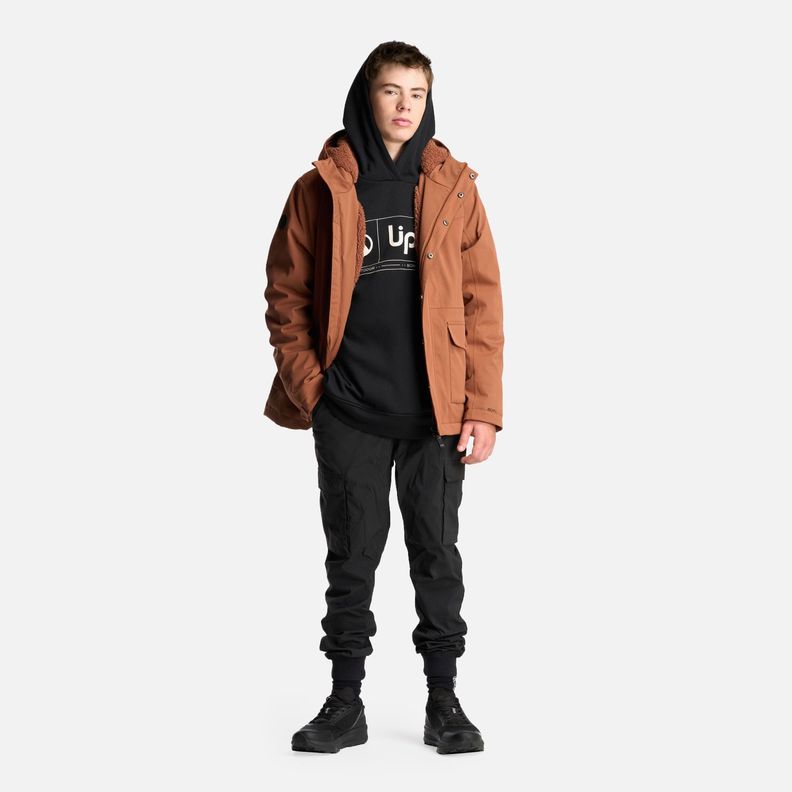 Chaqueta Teen Boy Roble B-Dry Hoody Jacket Cafe Claro Lippi-7