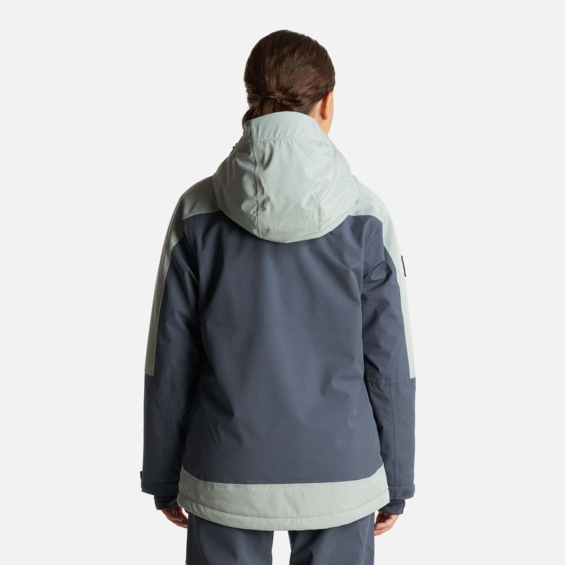 Chaqueta Teen Girl Sierra Nevada B-Dry Light Jacket Azul Noche/Jade Lippi-3