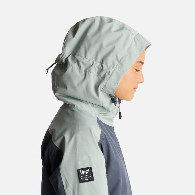 Chaqueta Teen Girl Sierra Nevada B-Dry Light Jacket Azul Noche/Jade Lippi-4