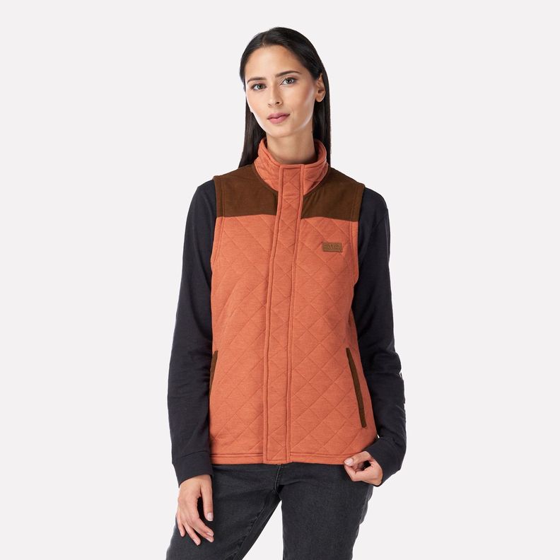 Poleron Mujer Vest-ir Damasco Haka Honu-1