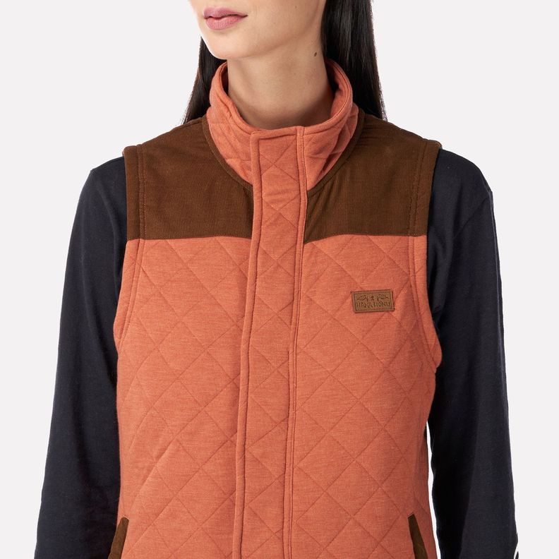 Poleron Mujer Vest-ir Damasco Haka Honu-3