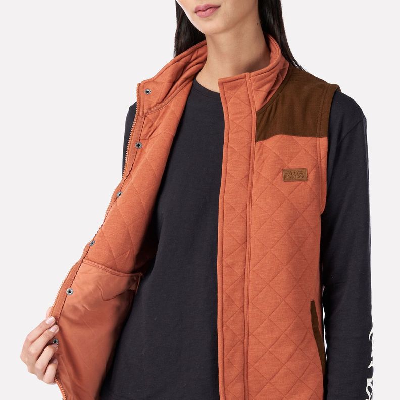 Poleron Mujer Vest-ir Damasco Haka Honu-4
