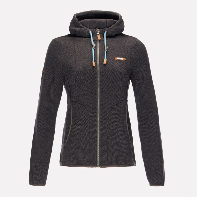 Chaqueta Mujer Alamo Blend-Pro Hoody Jacket Gris Medio Lippi I23-0
