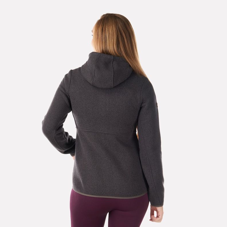 Chaqueta Mujer Alamo Blend-Pro Hoody Jacket Gris Medio Lippi I23-2