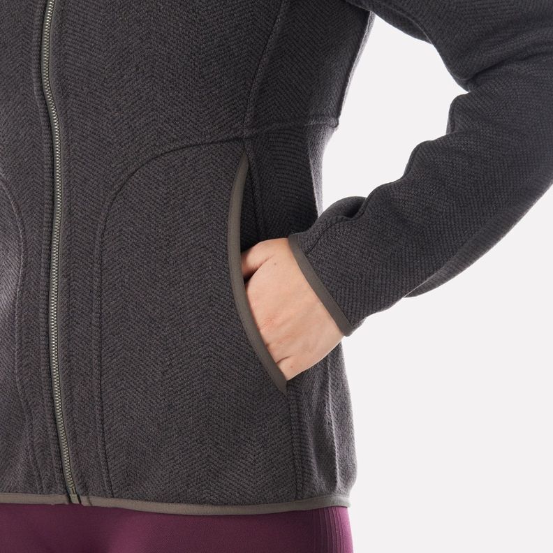 Chaqueta Mujer Alamo Blend-Pro Hoody Jacket Gris Medio Lippi I23-4