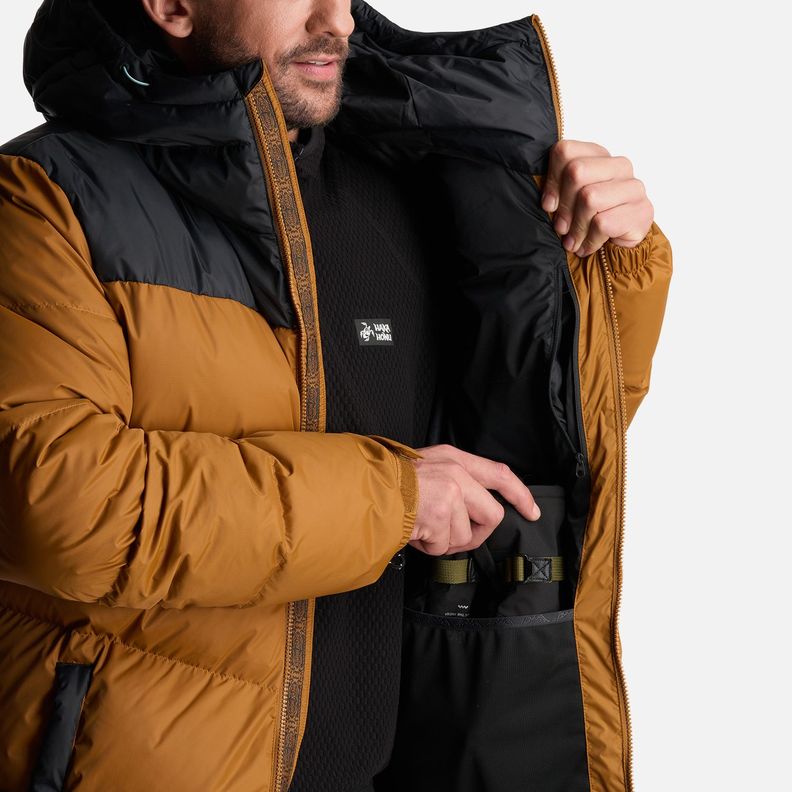 Chaqueta Hombre Campo Base Mostaza Haka Honu-8
