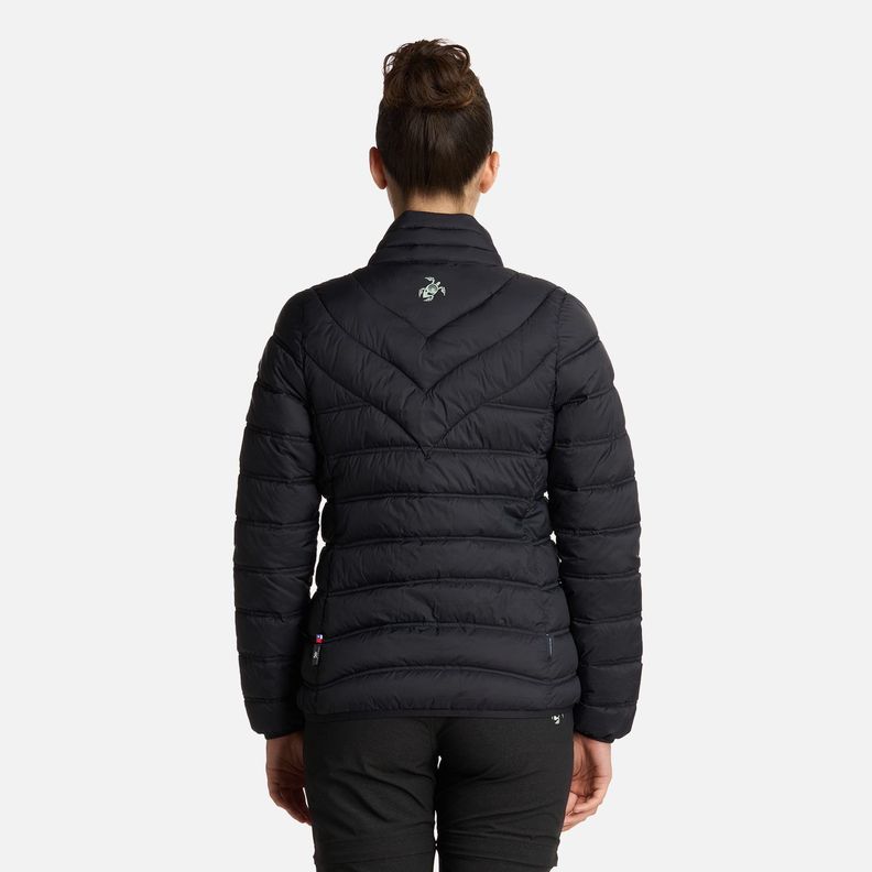 Chaqueta Mujer Ultraliviana Negro Haka Honu I25-2