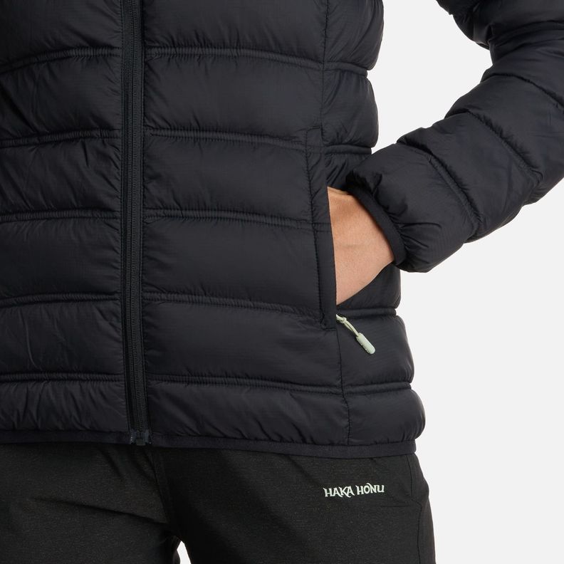Chaqueta Mujer Ultraliviana Negro Haka Honu I25-4