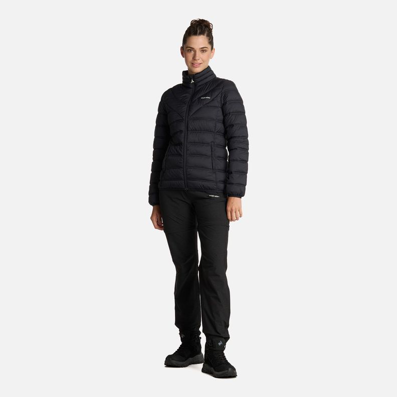 Chaqueta Mujer Ultraliviana Negro Haka Honu I25-5