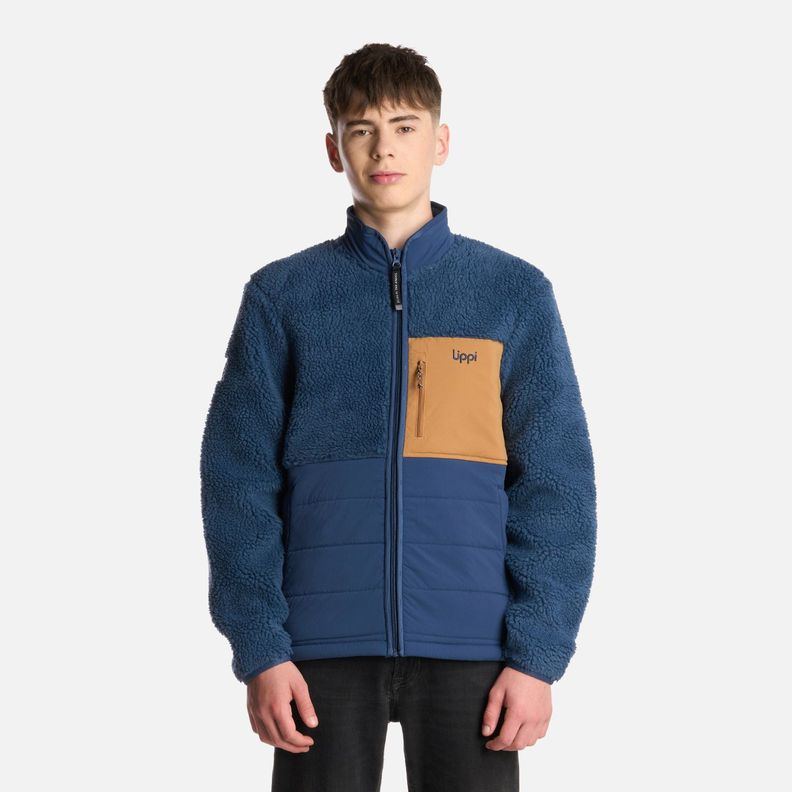 Polar Teen Boy Glaciar Sherpa-pro Jacket Azul Lippi I25-0