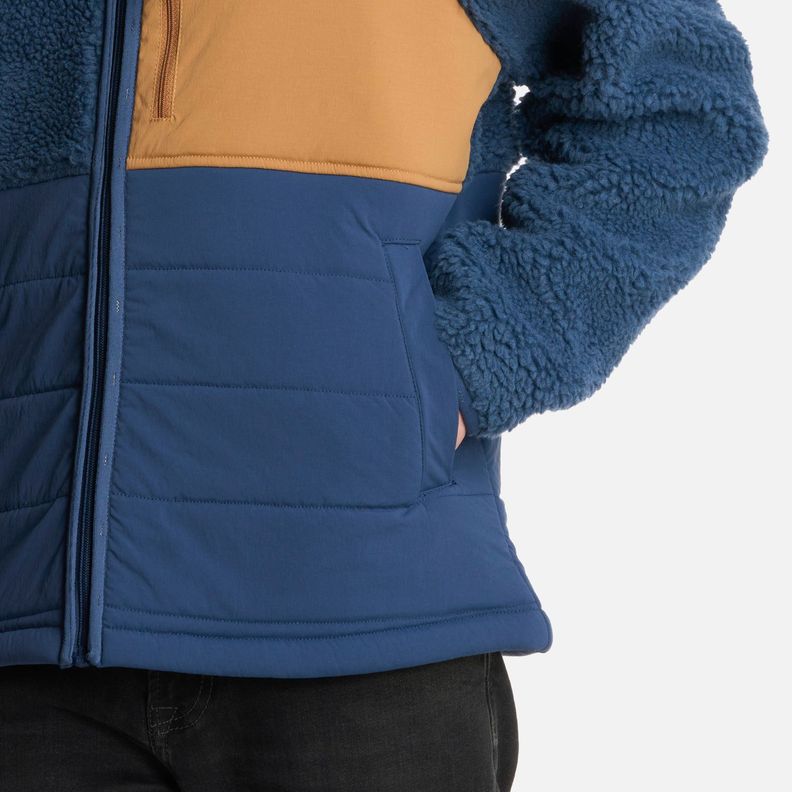 Polar Teen Boy Glaciar Sherpa-pro Jacket Azul Lippi I25-4