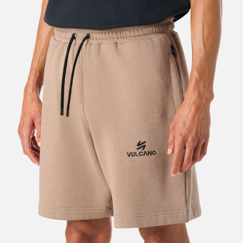 Shorts Hombre Cool Down Shorts Taupe Vulcano-4