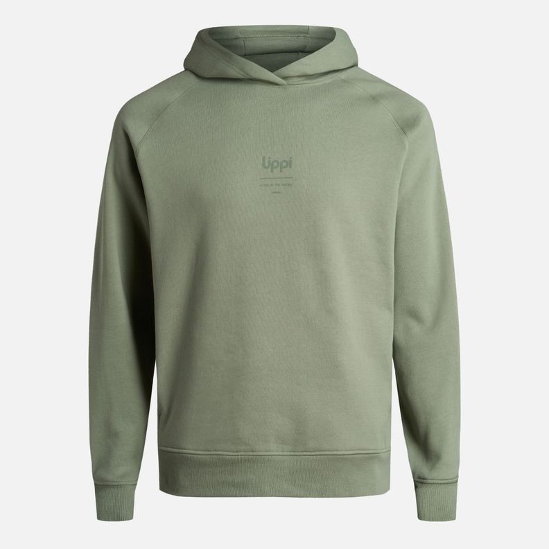 Polerón Hombre Ulmo Hoody Sweatshirt Jade Oscuro Lippi I25-6