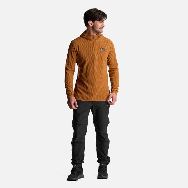 Poleron Hombre Taina Nui Mostaza Haka Honu I24-6