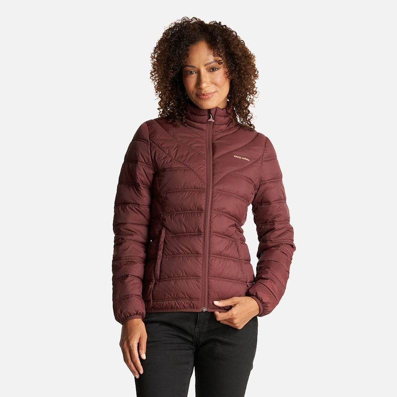 Chaqueta Mujer Ultraliviana Burdeo Haka Honu-0
