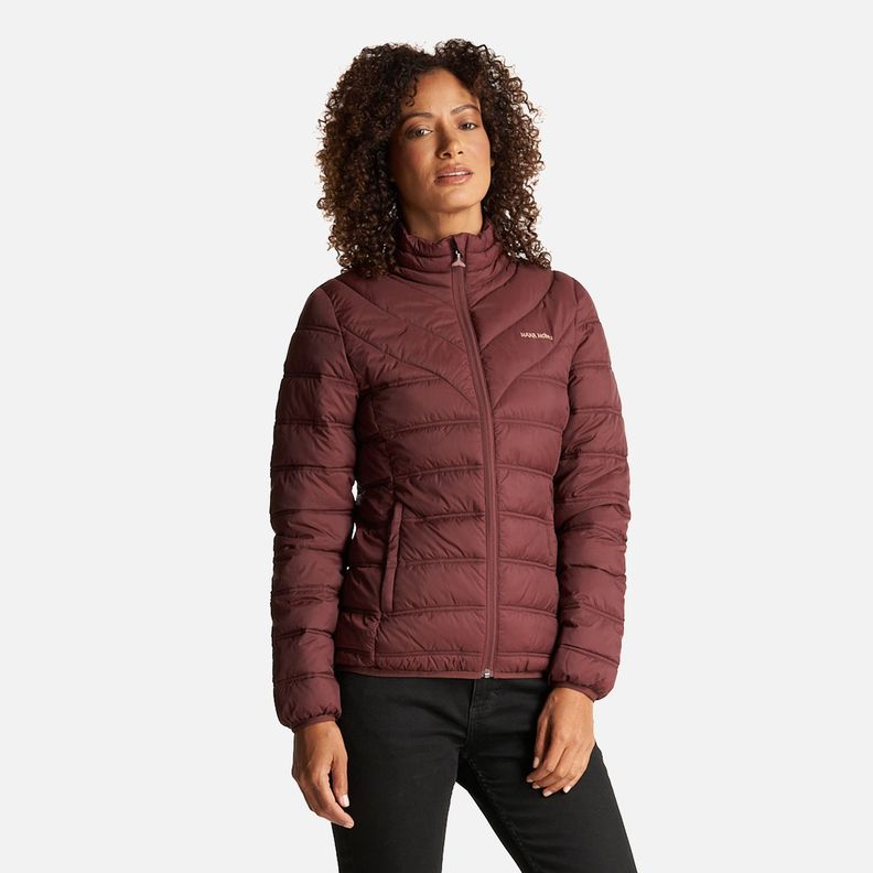 Chaqueta Mujer Ultraliviana Burdeo Haka Honu-1