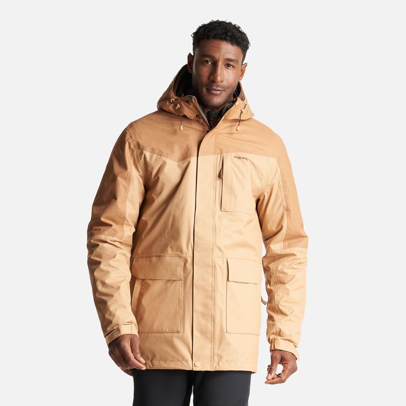 Chaqueta Hombre Perro Guapo Camel Haka Honu-1