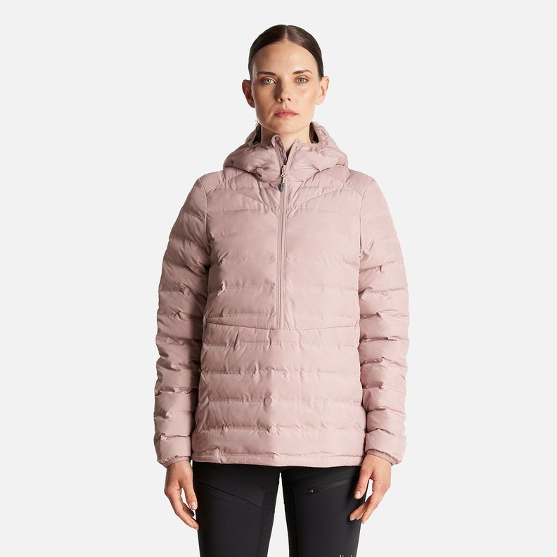 Chaqueta Mujer Snowmass Steam-Pro 14 zip Rosa Claro Lippi-1