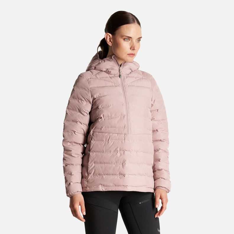Chaqueta Mujer Snowmass Steam-Pro 14 zip Rosa Claro Lippi-2