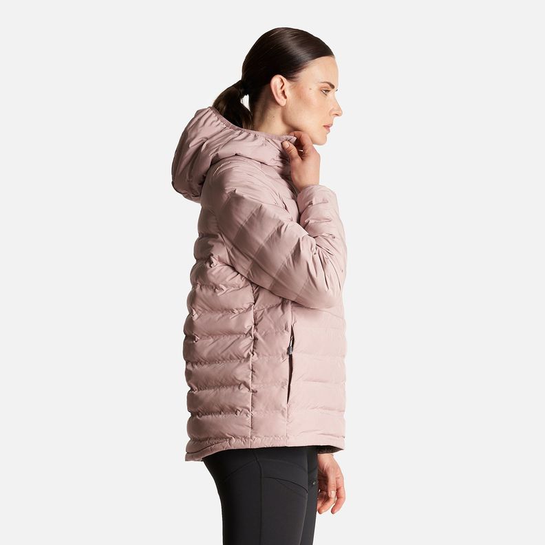 Chaqueta Mujer Snowmass Steam-Pro 14 zip Rosa Claro Lippi-3