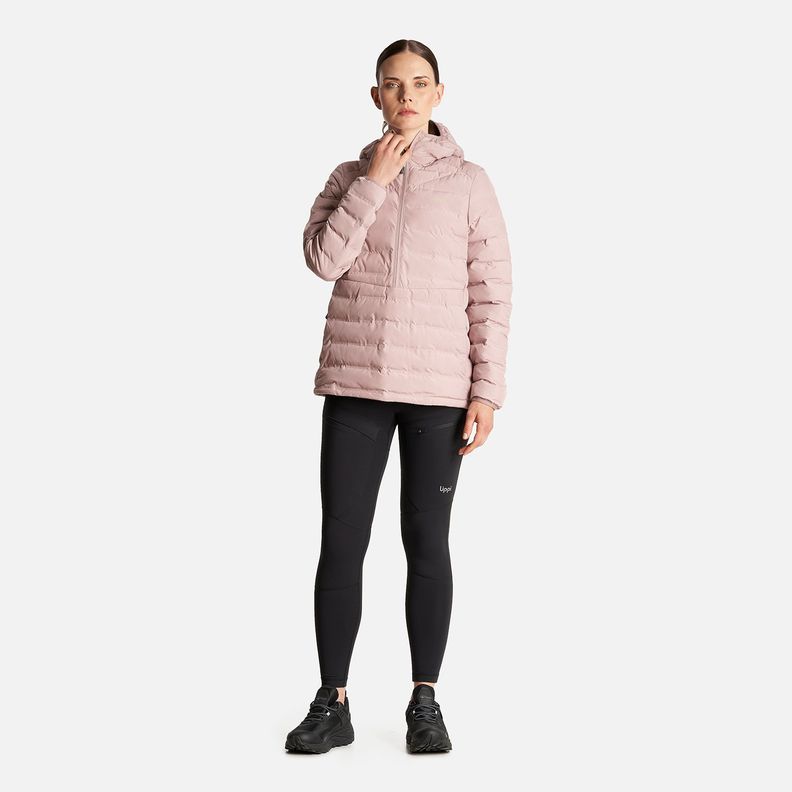 Chaqueta Mujer Snowmass Steam-Pro 14 zip Rosa Claro Lippi-7