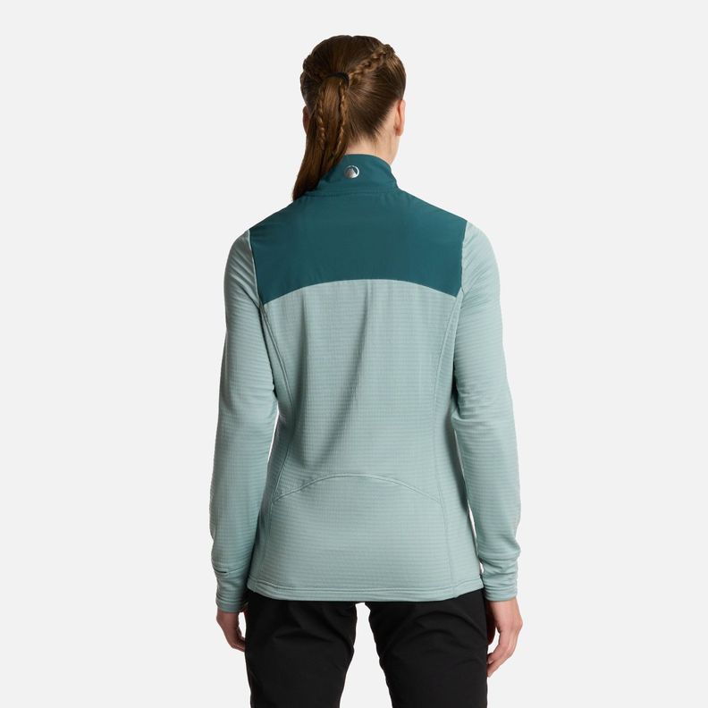 Polerón Mujer Karova Nano-f 14 Zip Jade Lippi I25-2