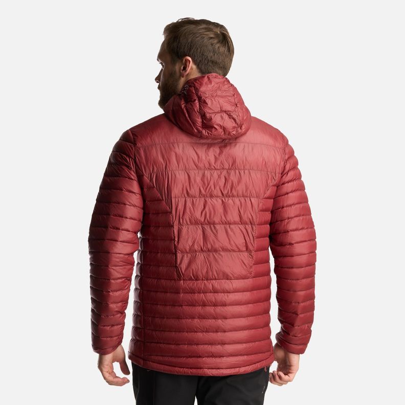 Chaqueta Hombre Peak Down Hoody Jacket Burdeo Lippi-3