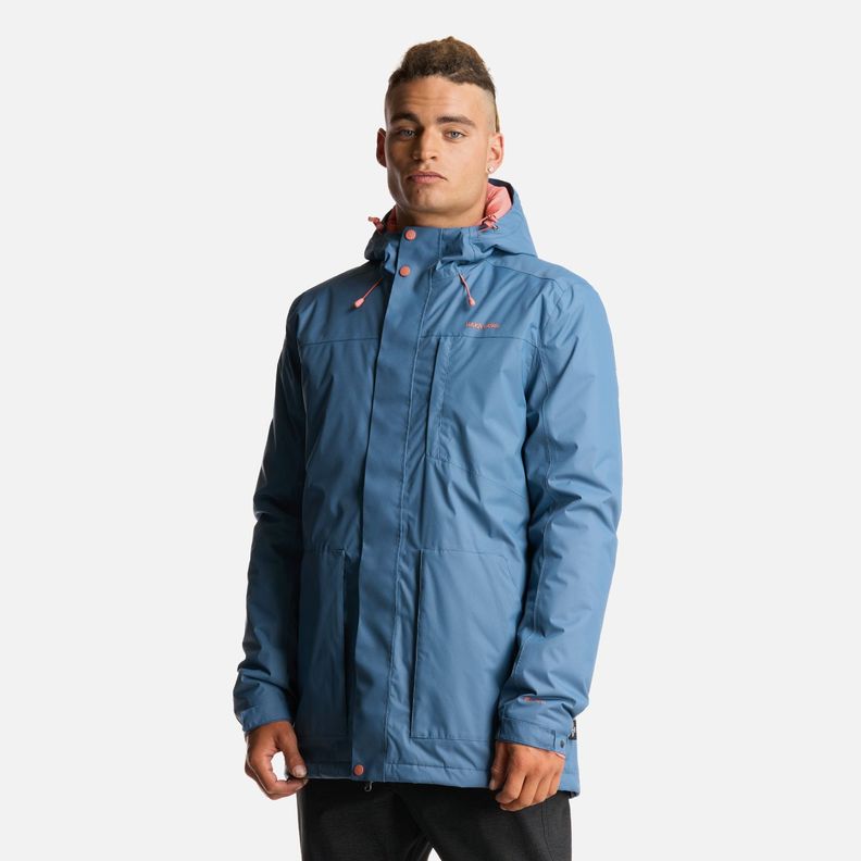 Chaqueta Hombre Terranova Azul Piedra Haka Honu-1