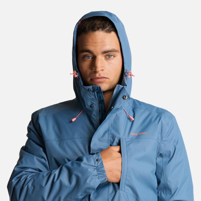 Chaqueta Hombre Terranova Azul Piedra Haka Honu-3