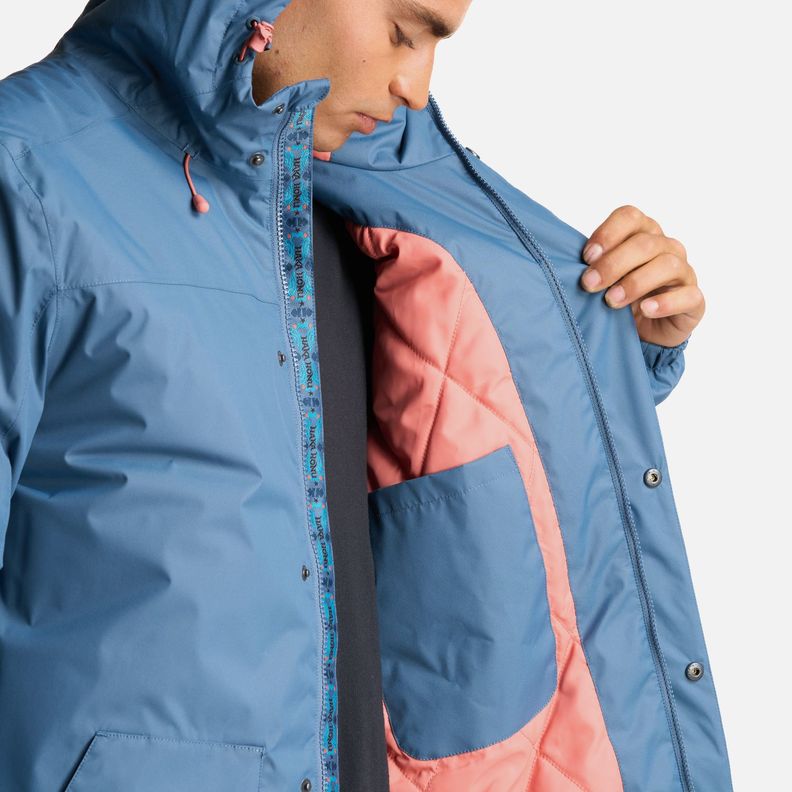 Chaqueta Hombre Terranova Azul Piedra Haka Honu-7