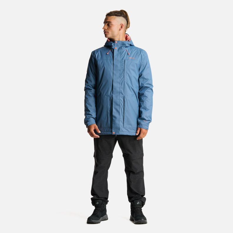 Chaqueta Hombre Terranova Azul Piedra Haka Honu-8
