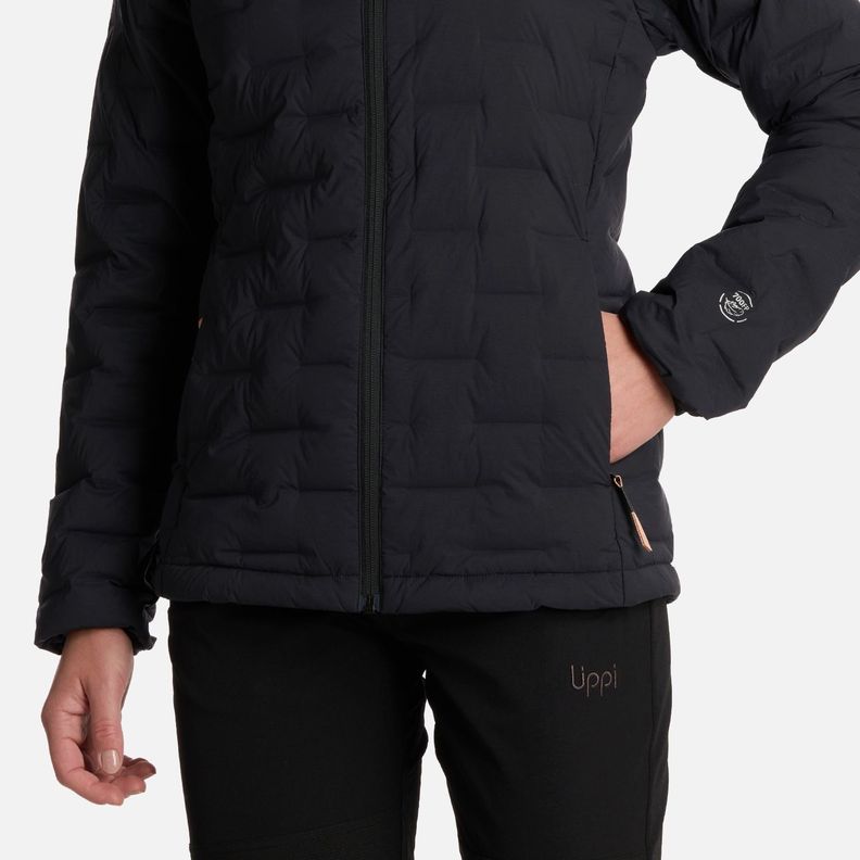 Chaqueta Mujer Ultimate Stretch Down Jacket Negro Lippi I25-4