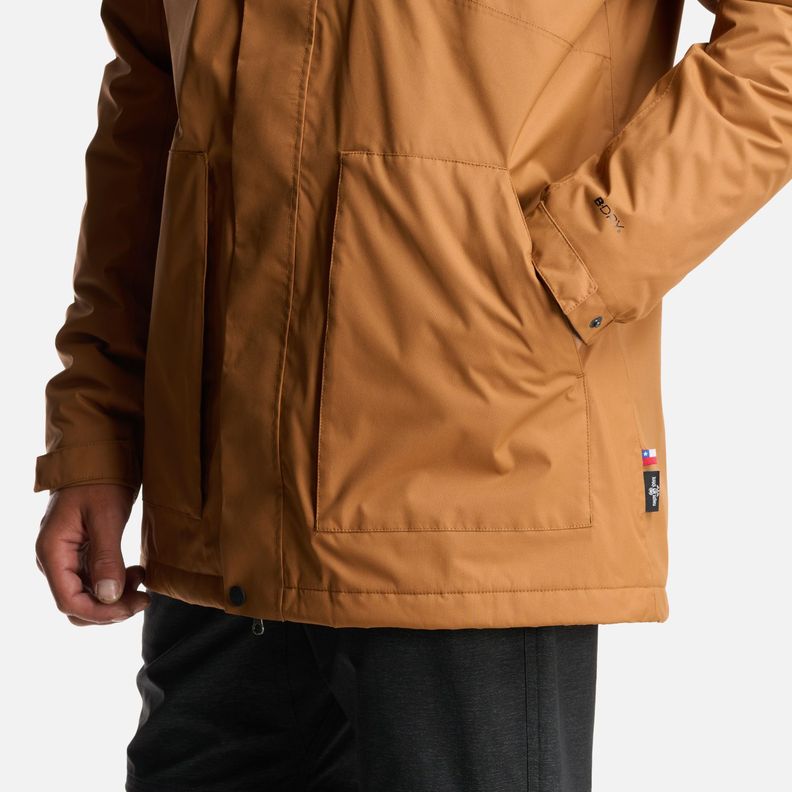 Chaqueta Hombre Terranova Mostaza Haka Honu-4