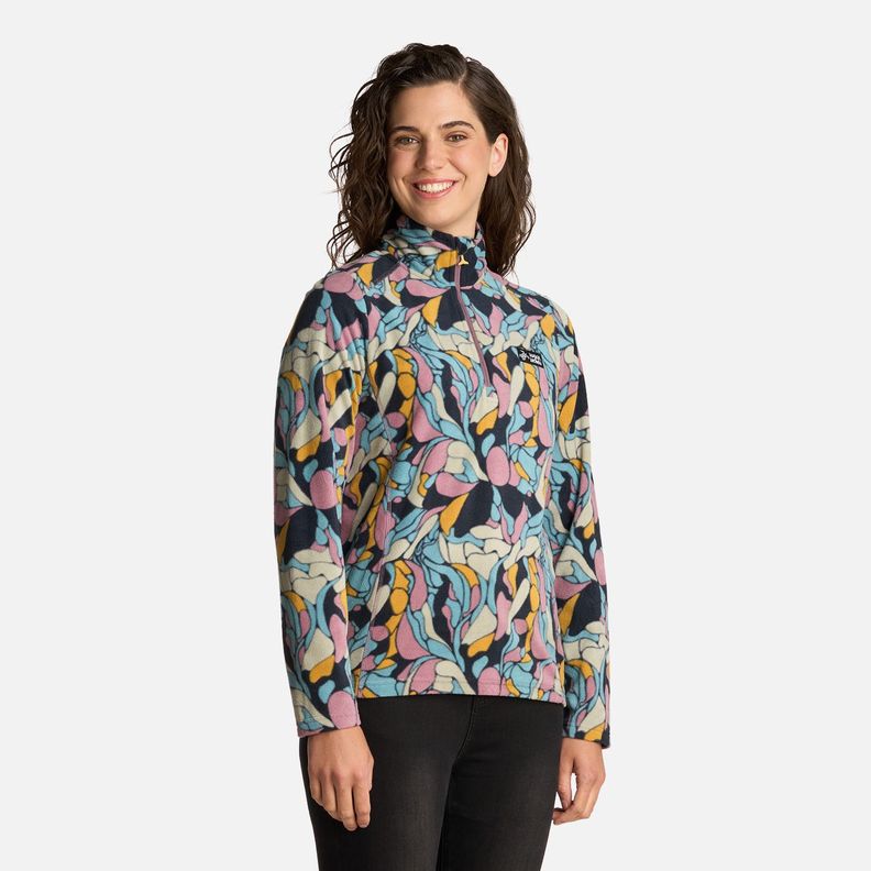 Polerón Mujer Asegurao Print Malva Haka Honu I25-1