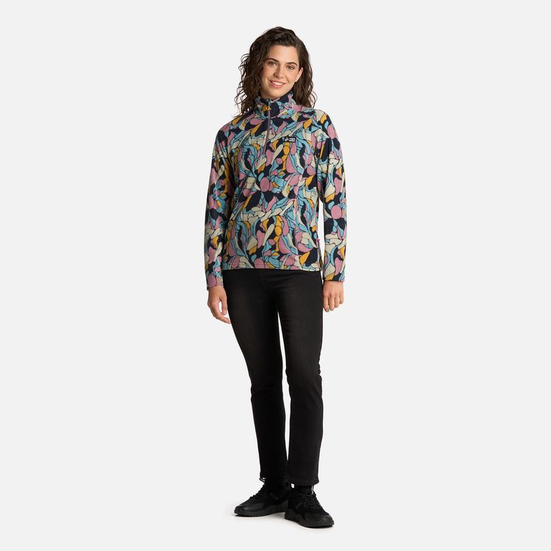 Polerón Mujer Asegurao Print Malva Haka Honu I25-4