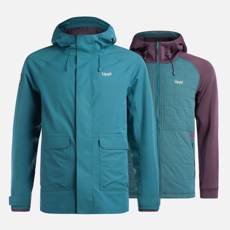 Chaqueta Hombre All In Fusion 3 Jacket Verde Bosque Lippi-0