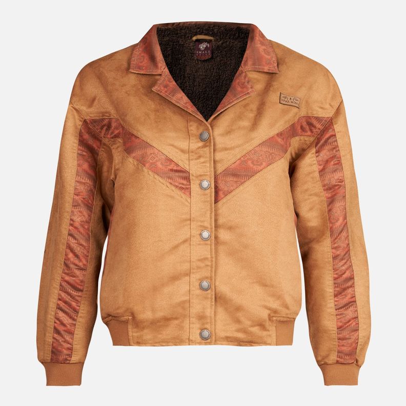 Chaqueta Mujer Viejuja Café Claro Haka Honu-0