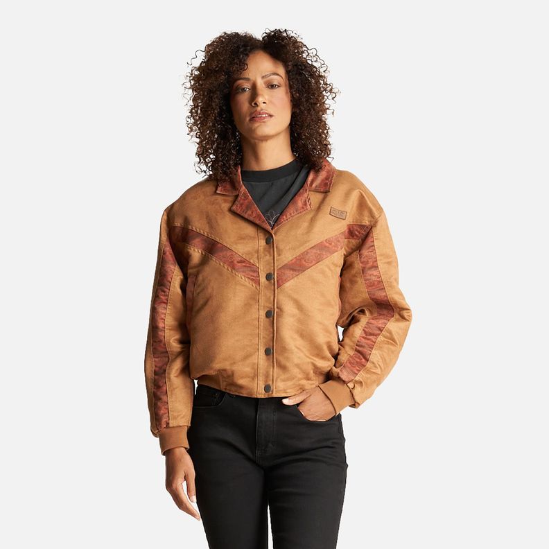 Chaqueta Mujer Viejuja Café Claro Haka Honu-1
