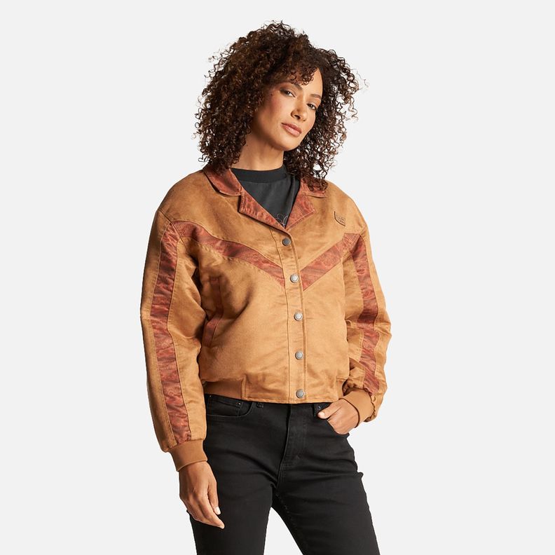 Chaqueta Mujer Viejuja Café Claro Haka Honu-2