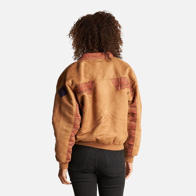 Chaqueta Mujer Viejuja Café Claro Haka Honu-3