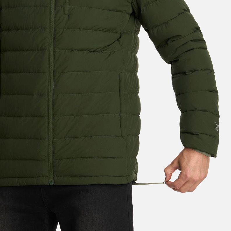 Chaqueta Hombre Aero Down Jacket Verde Militar Lippi I25-5