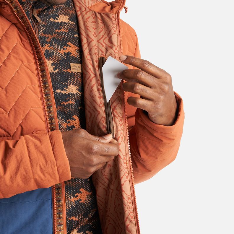 Chaqueta Hombre Hijo Unico Terracota Haka Honu-5