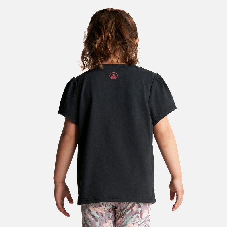 Polera Niña Country T-Shirt Negro Lippi-2