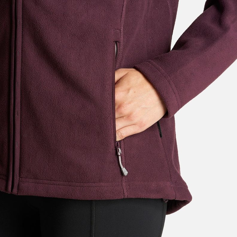 Polar Mujer Paicavi Therm-Pro Jacket Vino Lippi-6