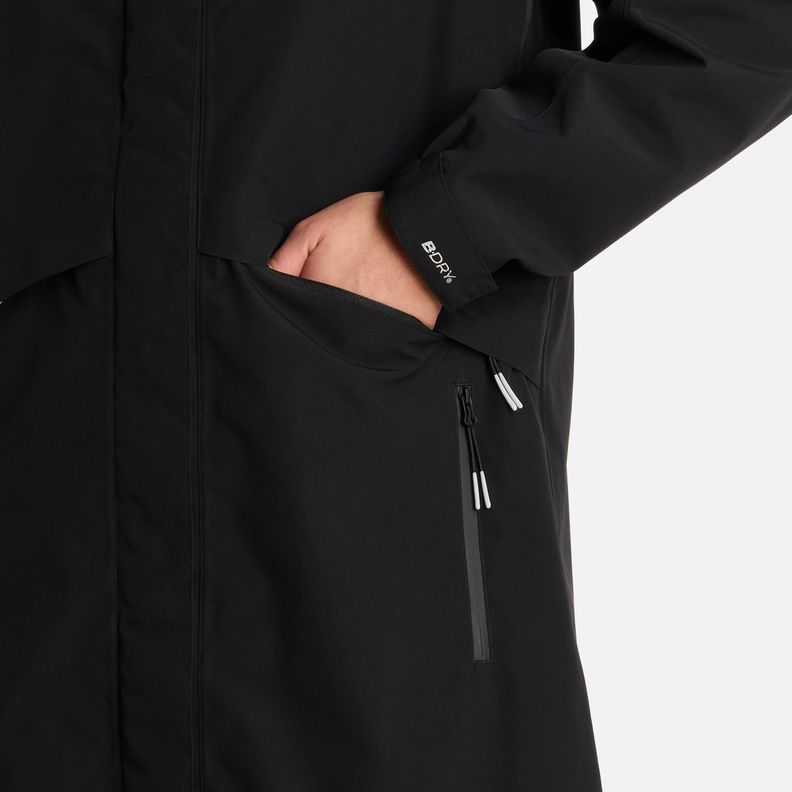 Chaqueta Mujer Mountains Live B-Dry Long Negro Lippi I25-4