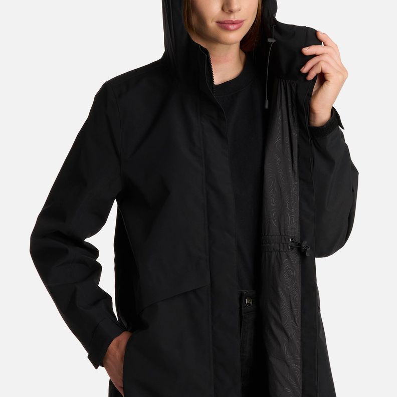 Chaqueta Mujer Mountains Live B-Dry Long Negro Lippi I25-6