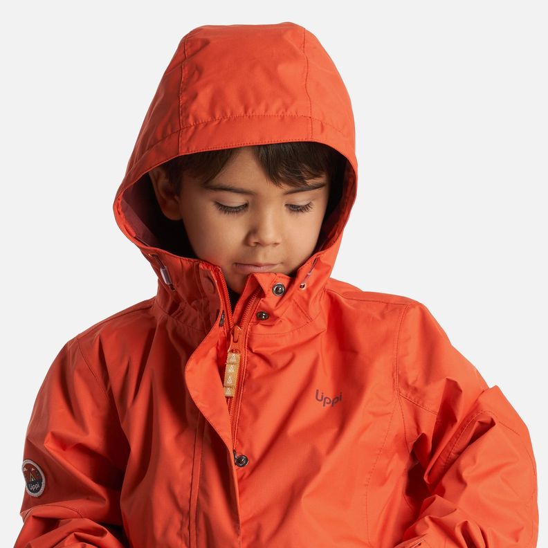 Chaqueta Niño Blizzard B-Dry Hoody Jacket Naranjo Oscuro Lippi-4