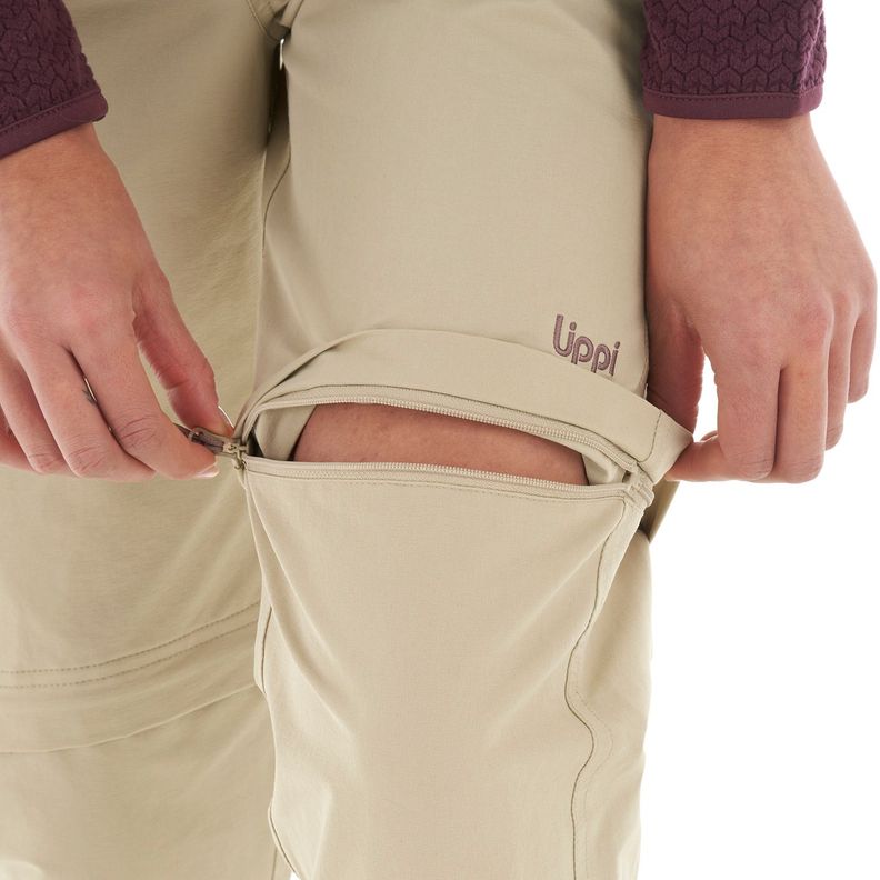 Pantalon Mujer Enduring Mix-2 Q-Dry Pants Crudo Lippi-6
