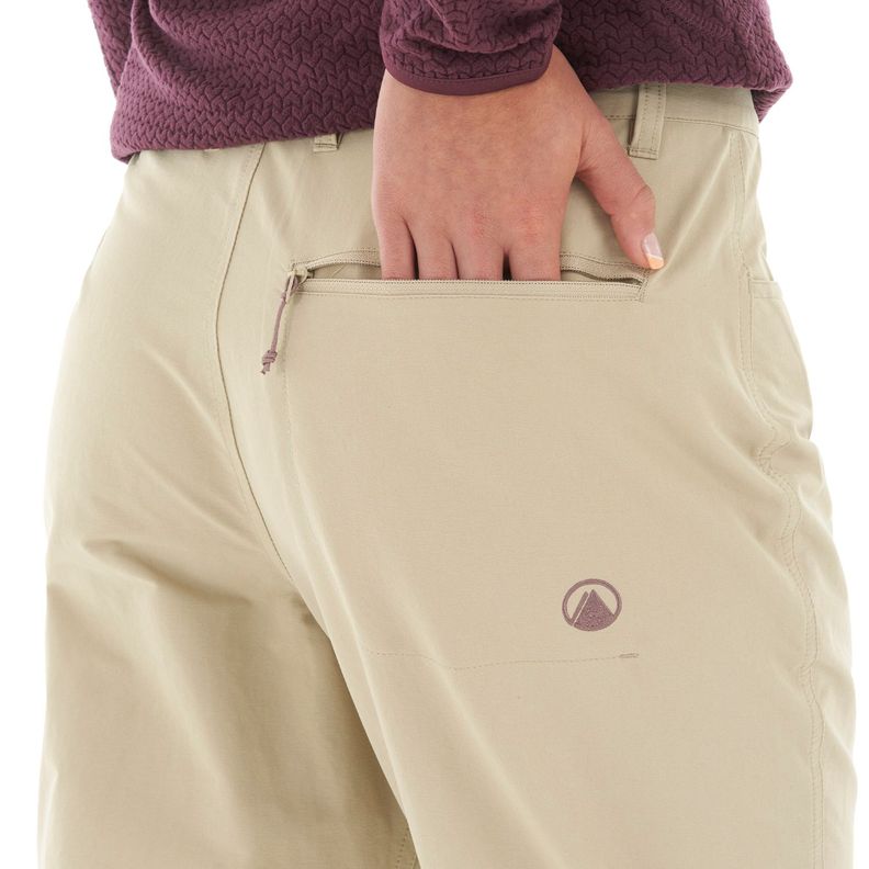 Pantalon Mujer Enduring Mix-2 Q-Dry Pants Crudo Lippi-8