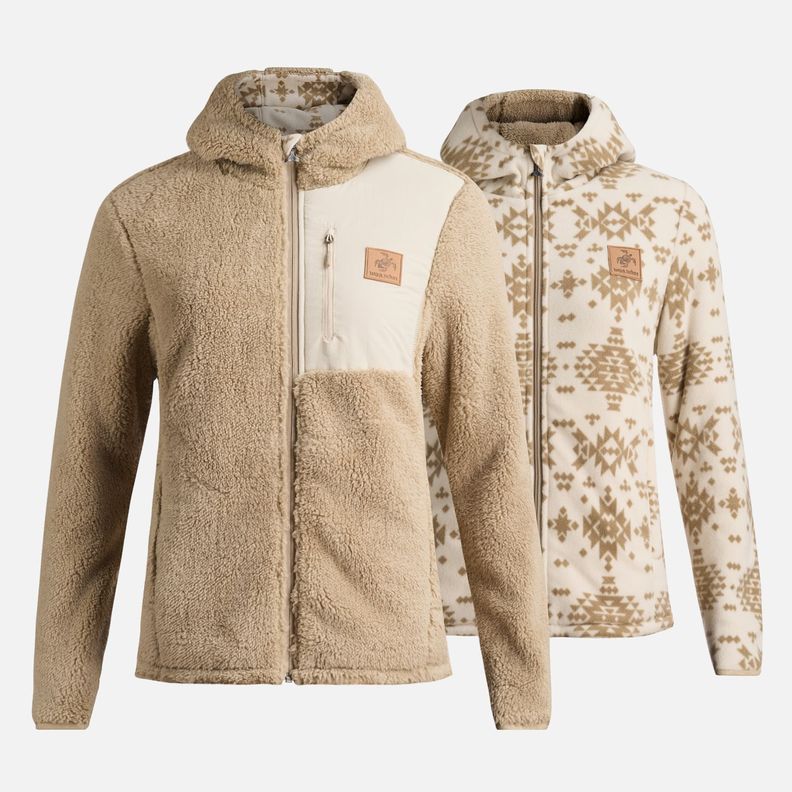 Chaqueta Mujer Bi-Polar Taupe Haka Honu-0